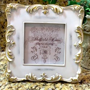 Whitewash and Gold 4X4 Frame